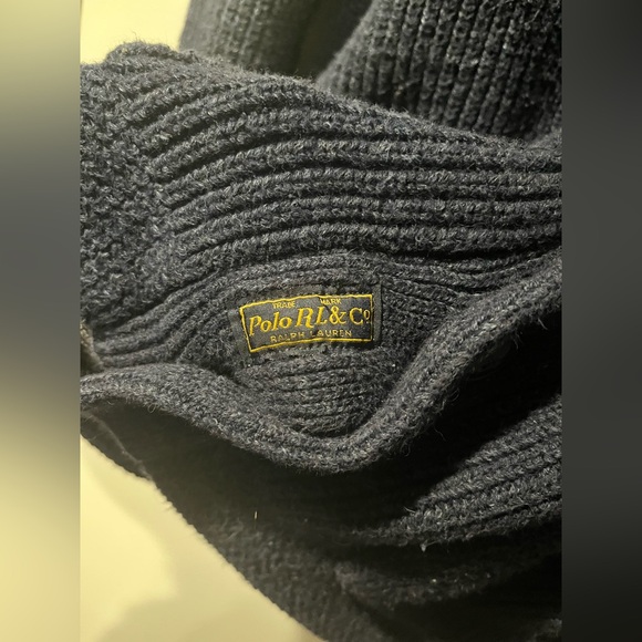 Polo Ralph Lauren Shawl Collar Cardigan – Navy – Men’s - Picture 4 of 5